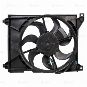 Э/вентилятор кондиц. для а/м Hyundai Sonata (EF)98-)с кожухом)4-х конт.) LFAC080 LFAC 0805 LUZAR