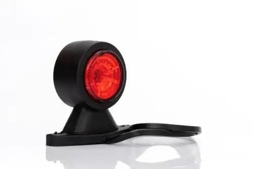 фонарь габаритный! рожок LED прямой, на кор. ножке, L=88мм, с кабелем, 12-36V\ FT009ALED FRISTOM