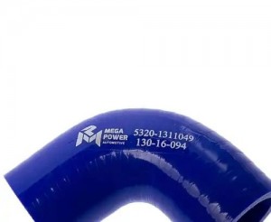 Патрубок расширительного бачка силикон (L-60 мм, d-32) MEGAPOWER 13016094 MEGA POWER