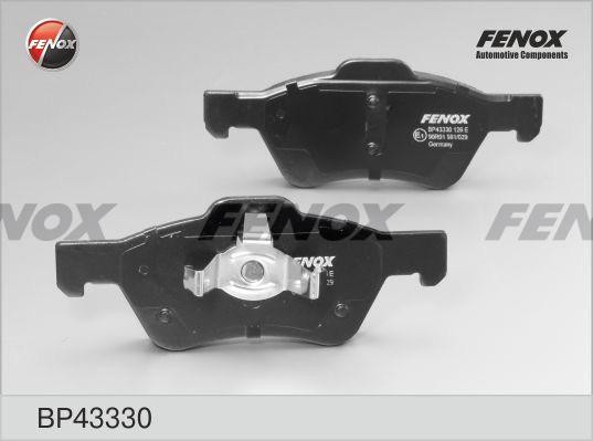 Колодки тормозные дисковые Ford Maverick, Mazda Tribute 04- BP43330 FENOX