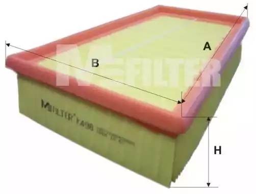 фильтр воздушный!\ Renault Megane/Scenic 1.5dCi/1.6/2.0 02> K498 MFILTER AUTOMOTIVE FILTERS