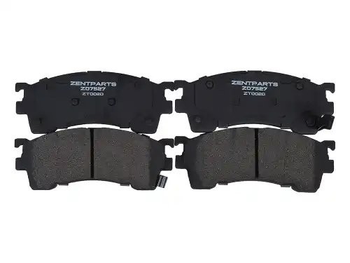 колодки дисковые передние! Mazda 626 1.8-2.5/2.0D/Xedos6 1.6 16V/2.0 92> Z07527 ZENTPARTS