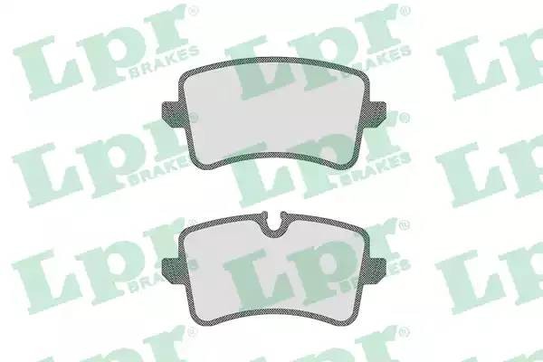 Колодки тормозные дисковые 05P1826 05P1826 LPR