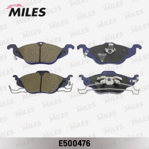 Колодки тормозные передние (Смесь CERAMIC серия PRO) OPEL ASTRA G 1.2/1.4/1.6/1. E500476 MILES