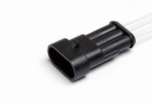 Разъем соединительный 3-клеммный штырьевой герметичный CARGEN AX364 CARGEN
