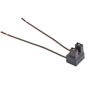Разъем 2-х контактный угловой для фары H7, с проводами (926319-1) LECAR010780703 LECAR