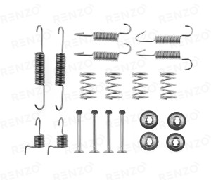 Монтажные комплекты барабанного тормоза CHEVROLET LACETTI 07- CHEVROLET NUBIRA 0 RFK075 RENZO