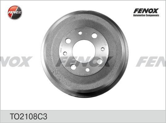 Барабан тормозной чугун ВАЗ 2108-2115 TO2108C3 TO2108C3 FENOX