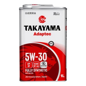 Масло моторное TAKAYAMA Adaptec SP/GF-6A 5W30 синт.1л 6056130 TAKAYAMA