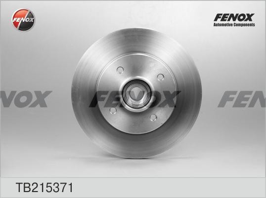 Диск тормозной Peugeot 307, Citroen C4  2шт TB215371 FENOX