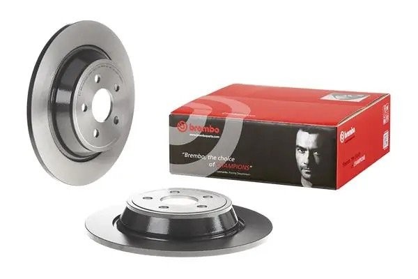 08N25841 диск тормозной задний!\ Ford Galaxy/S-Max 15> 08.N258.41 BREMBO