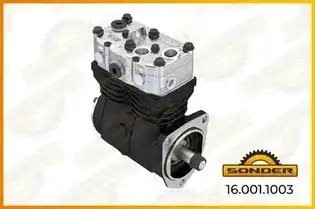 Компрессор воздушный 2 цил. VOLVO 5003460. WABCO 9115051500 160011003 SONDER
