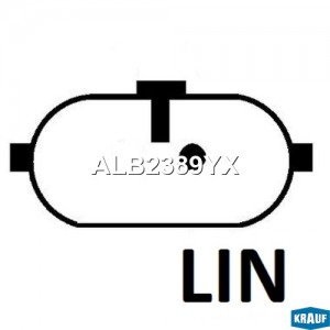 Генератор NISSAN X-Trail (14-),Quashqai (13-) KRAUF ALB2389YX KRAUF