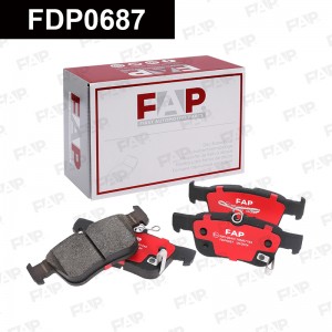 Тормозные колодки дисковые смесь CERAMIC FDP0687 FDP0687 FAP