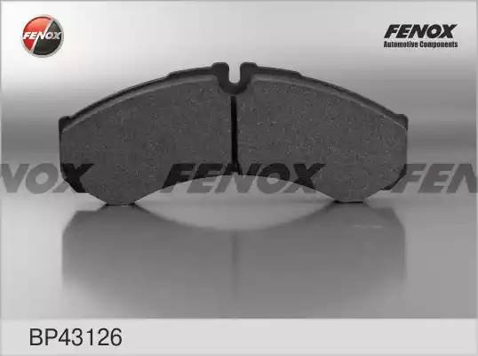 Колодки торм.пер. BP43126 FENOX