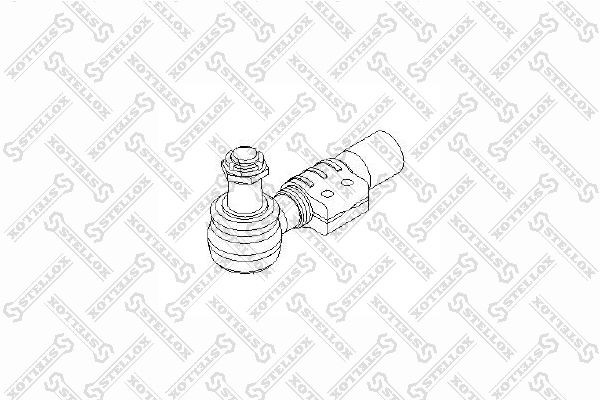 наконечник рулевой тяги ! LHT M38x1.5/M30x1.5 L=135\SAF 84-34051-SX STELLOX
