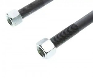 Стремянка КАМАЗ-6520,6460 рессоры передней L=245мм;М24х2мм усиленная в сборе MEG 29017069 MEGA POWER