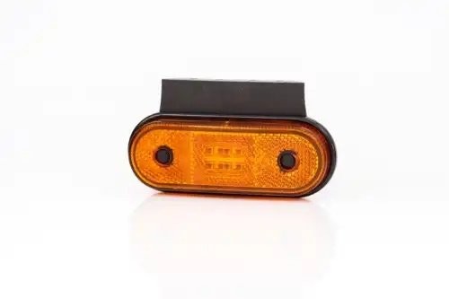 фонарь габаритный! жёлтого цвета, LED 120x46 с кронштейном, проводом 0.5м\ FT020ZKLED FRISTOM
