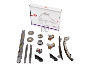 Комплект ГРМ Toyota 1GR-FE (3-цепи+ натяжители+ успокоители, звездочки КВ/РВ) (1 43CDC163 UNITED MOTORS PRO