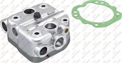 Головка блока компрессора D2840/2566/2866/2876; в сборе с плитой и клапанами Кры RK.01.064 YUMAK