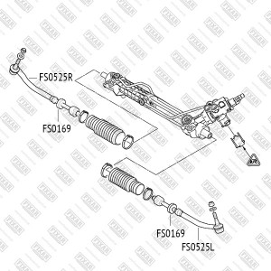 BMW  5-E39 95> FS0525L FIXAR