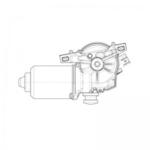 Моторедуктор стеклооч. для а/м Geely Tugella (19-) (перед.) (VWF 0567) VWF 0567 START VOLT