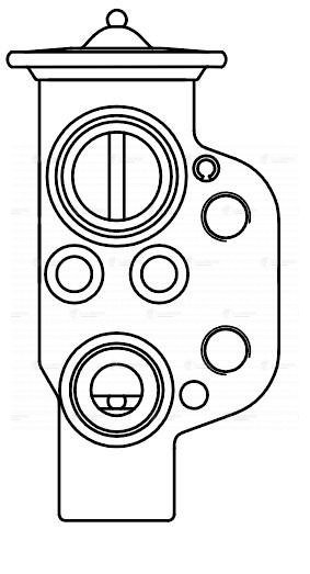 Клапан расш. кондиционера (ТРВ) для а/м Skoda Оctavia A5 (04-)/VW Golf VI (08-) LTRV 1879 LUZAR