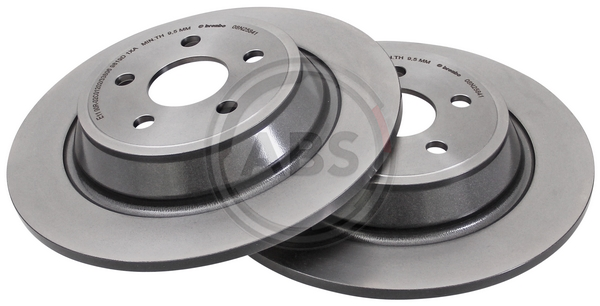 08N25841 диск тормозной задний!\ Ford Galaxy/S-Max 15> 08.N258.41 BREMBO