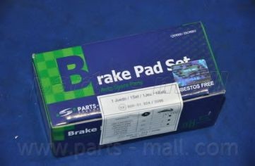 Колодки задние дисковые PKC-E21 PKC-E21 PMC PARTS MALL