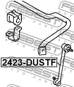 Тяга стабилизатора передняя RENAULT DUSTER I/II 2423-DASTF 2423-DASTF FEBEST