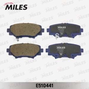 Колодки тормозные задние (Смесь CERAMIC серия PRO) MAZDA 3 13- (TRW GDB3593) E51 E510441 MILES