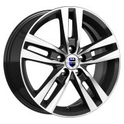 КиК Rassvet KC868 16.0 / 6.5J PCD 5x108.00 ET 40.00 ЦО 67.10 Литой / Черный глян 74688SK K K
