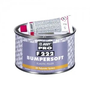 Шпатлевка по пластику BUMPERSOFT 222 черная 0.25кг BODY 2220000050 HB BODY