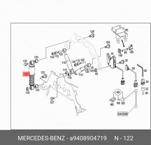 амортизатор A 940 890 47 19 MERCEDES BENZ