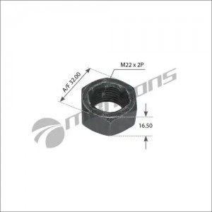 гайка колесная !M22x2 H=16,5 SW32 SAF WN039 MANSONS