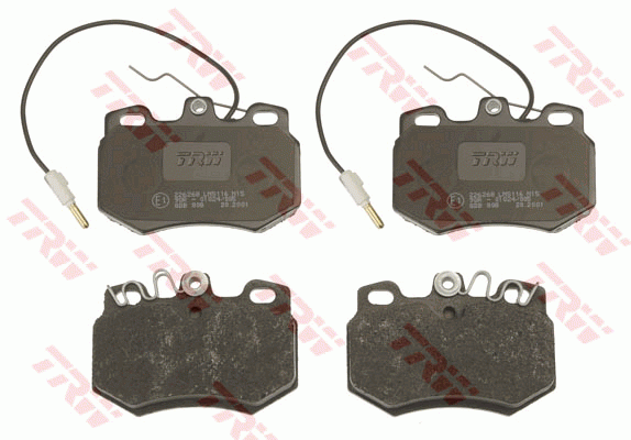 GDB808 TAR455=170 12=571320B !колодки дисковые п.\Peugeot 205 1.0-1.9D 83-93/309 GDB808 TRW