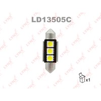 лампа! LED C5W T11x35mm 12V SV8.5 7000K Canbus LD13505C LYNXAUTO