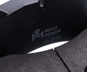 Колодки тормозные SAF дисковые (210x110x31) (4шт.) MEGAPOWER 350-33-036 MEGA POWER