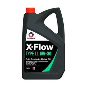 COMMA 5W30 X-FLOW TYPE LL (5L) масло мот.! синт A3/B4,API SL/CF,GM-LL-B-025,MB 2 XFLL5L COMMA