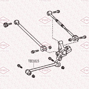 TOYOTA CAMRY V40 (2006-2011) TEE1023 TATSUMI