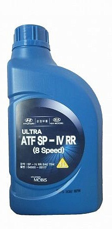 жидкость гидравлическая! 1L (синт.) ULTRA ATF SP-IV RR (8 Speed)\ 0450000117 MOBIS
