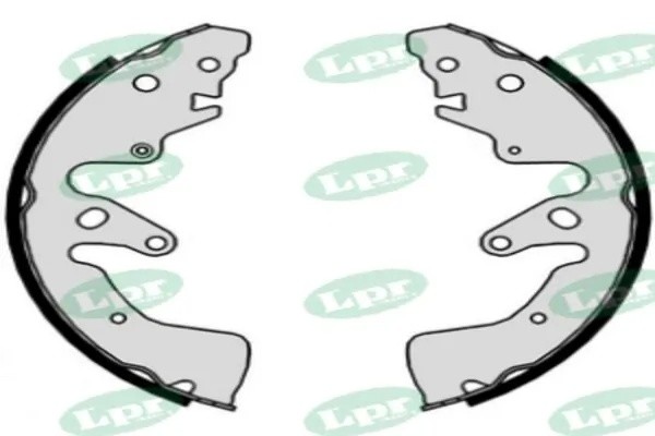 Комплект тормозных колодок 09960 09960 LPR