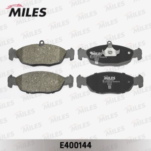 Колодки тормозные передние (без датчика) (Смесь Low-Metallic) OPEL ASTRA F/DAEWO E400144 MILES