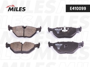 Колодки тормозные задние (Смесь Low-Metallic) (BMW 3 E36, E46, SAAB 9-5) (TRW GD E410099 MILES