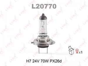 H7 24V-70W PX26d L20770 LYNXAUTO