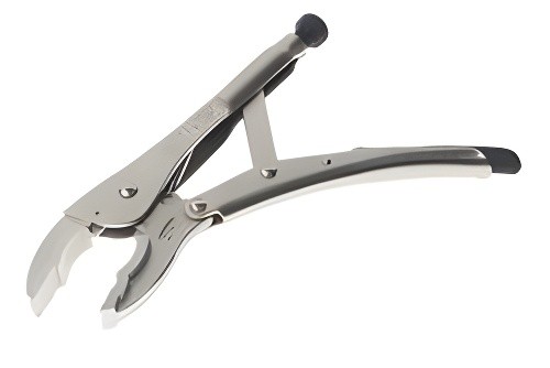 Зажим грейферный 10"-250мм с двойным овальным захватом в блистере ROCKFORCE RF614250J ROCK FORCE