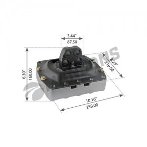 Подушка VOLVO двигателя задняя MANSONS 900.528 MANSONS