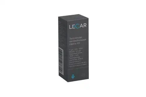 Лампа галогенная H3 12V 55W (PK22S) LECAR000221301 LECAR