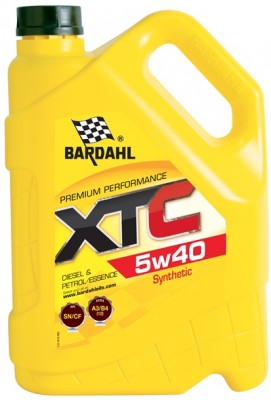 Масло моторное BARDAHL XTC 5W40 синт.5л 36163 BARDAHL