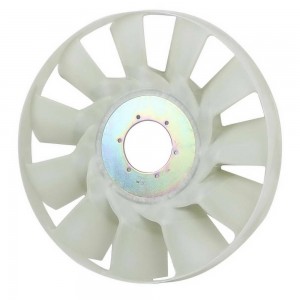 Вентилятор КАМАЗ-ЕВРО 650мм с обечайкой в сборе (дв.CUMMINS 6ISBe4,6.7e4,5) для  13012016 MEGA POWER